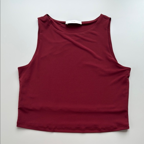 Mango Deep Red Tank Top - Picture 2 of 6